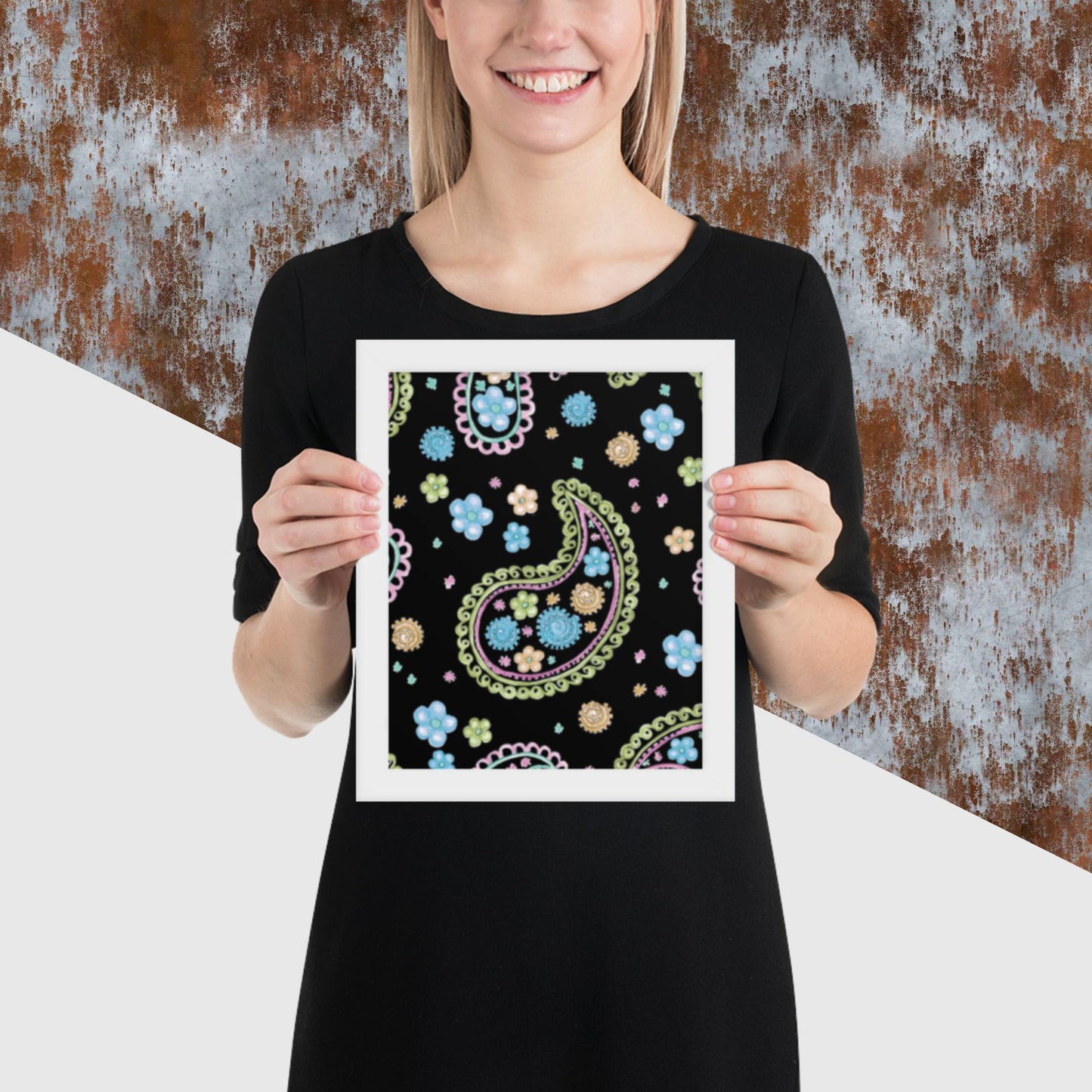 Pattern Art Framed Poster 69