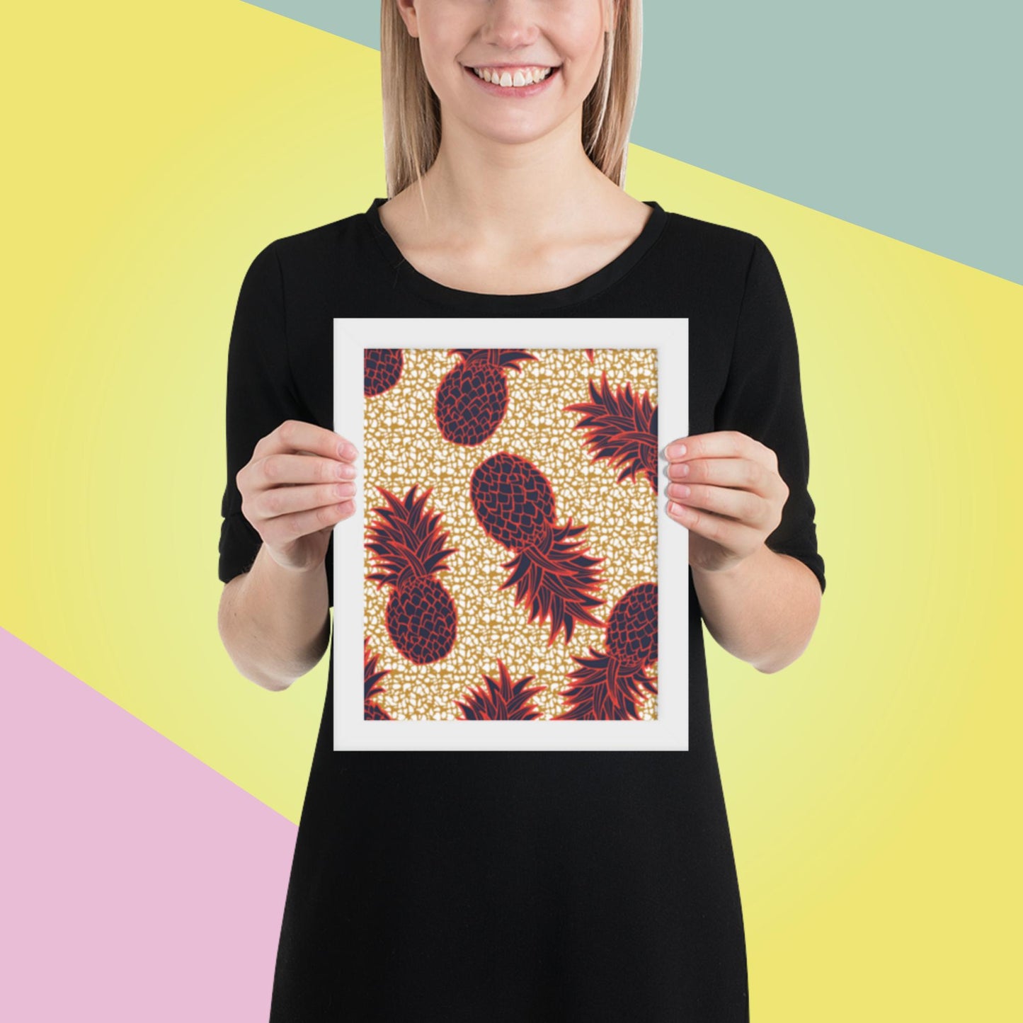 Pattern Art Framed Poster 73