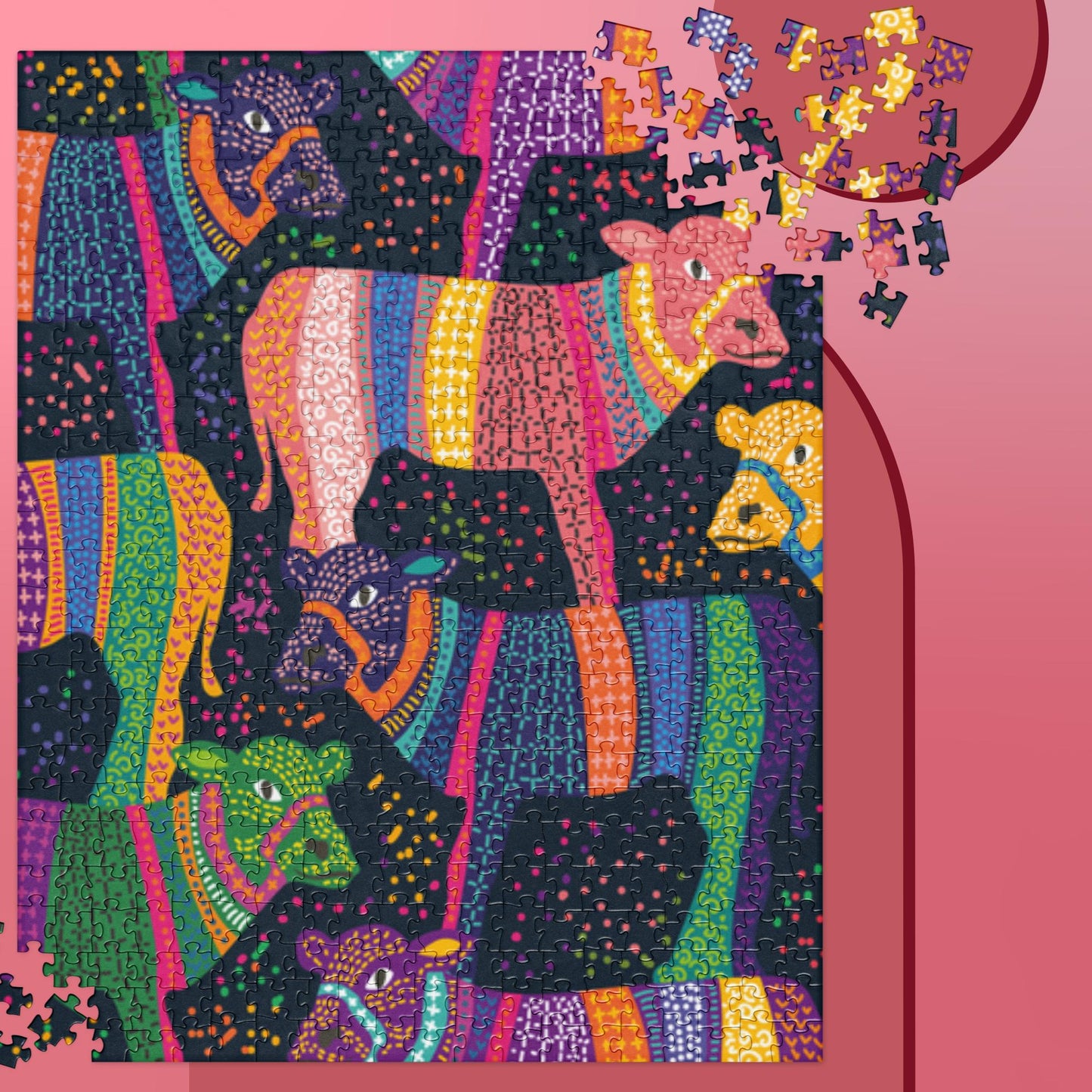Pattern Art Jigsaw Puzzle Poster 76