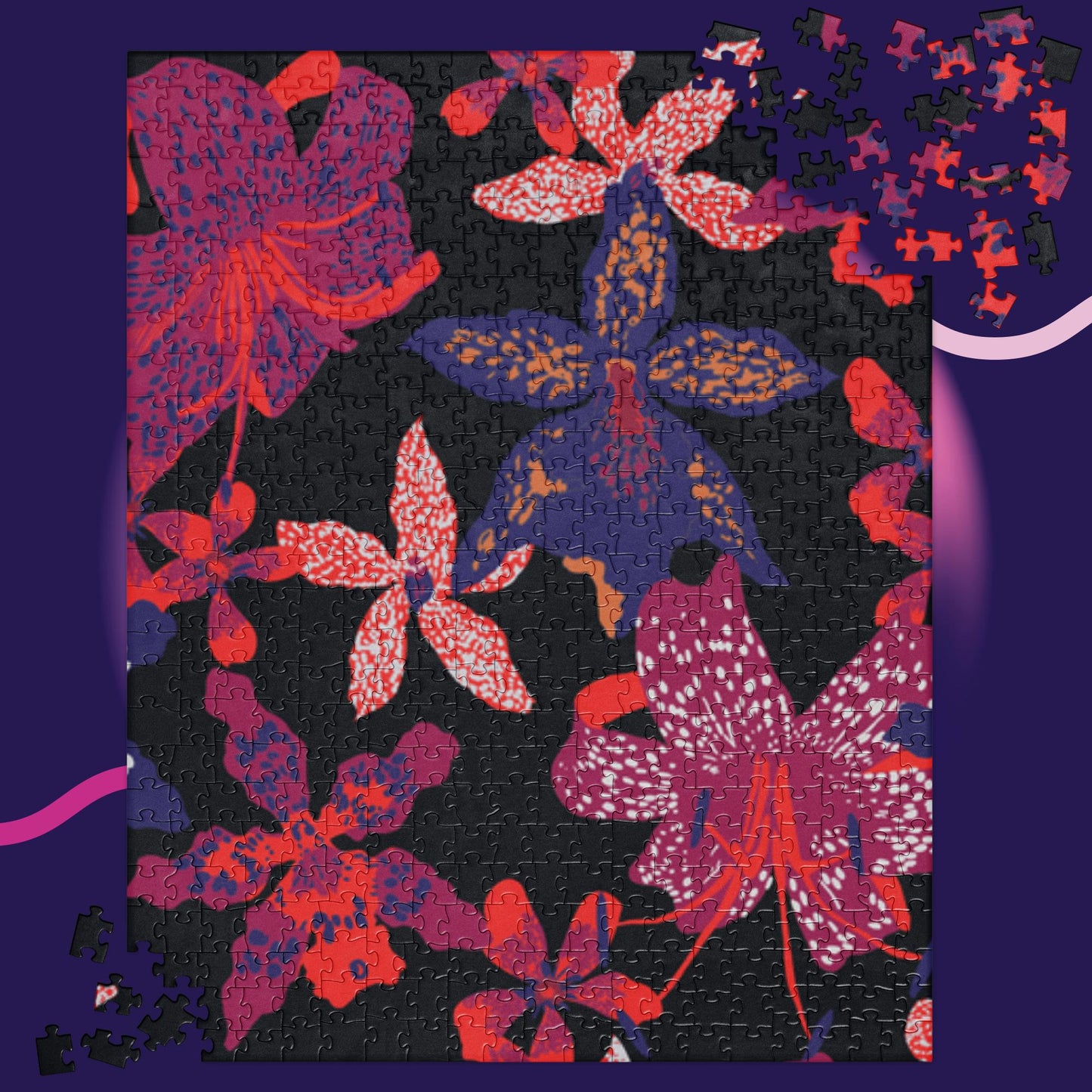 Pattern Art Jigsaw Puzzle Poster 98