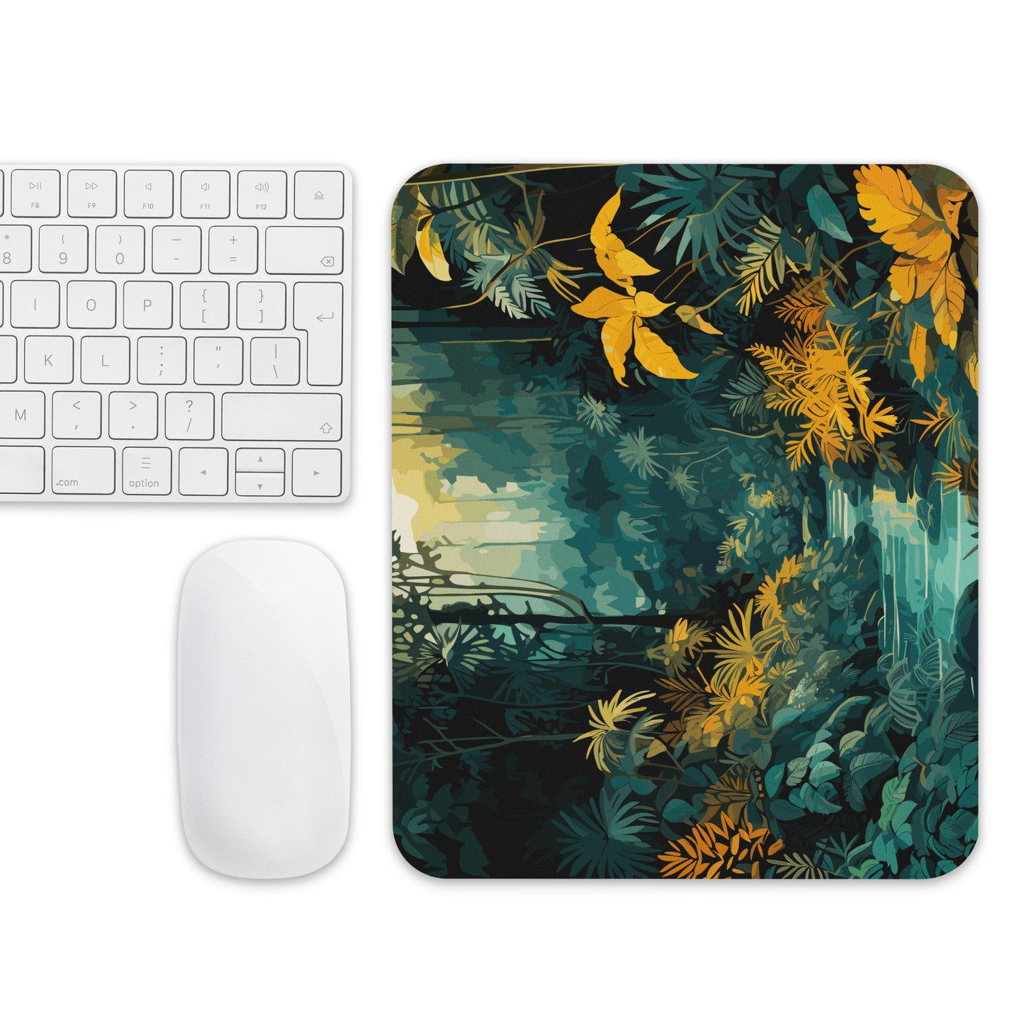 The Depths of a Rainforest Mouse Pad