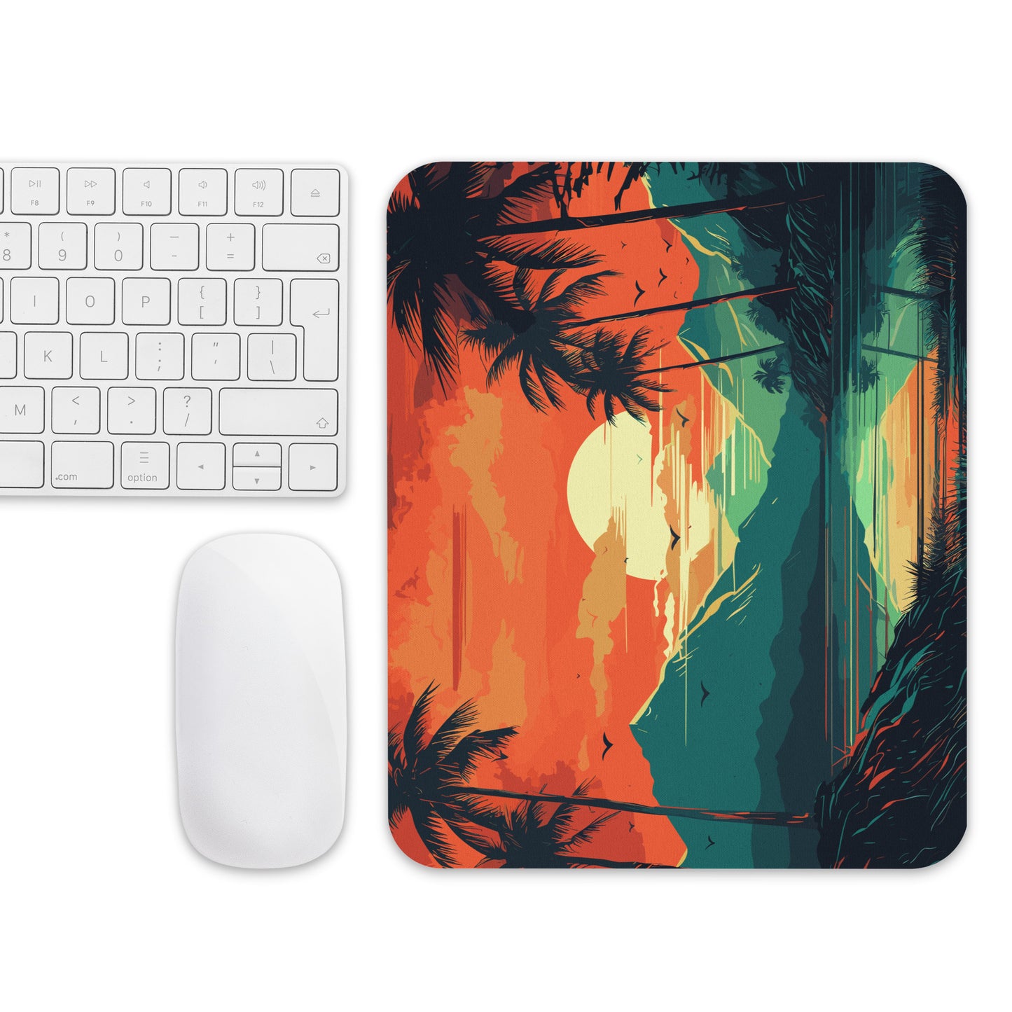 Rainforest Lake Mountains Mouse Pad