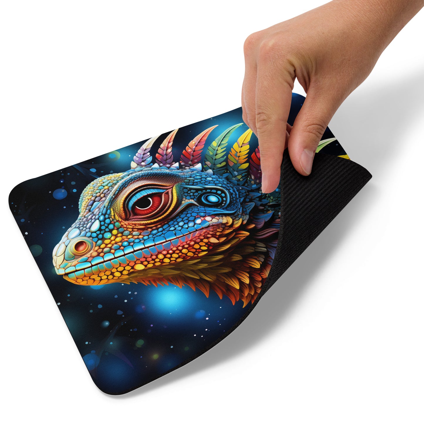 Dot Art Iguana Mouse Pad
