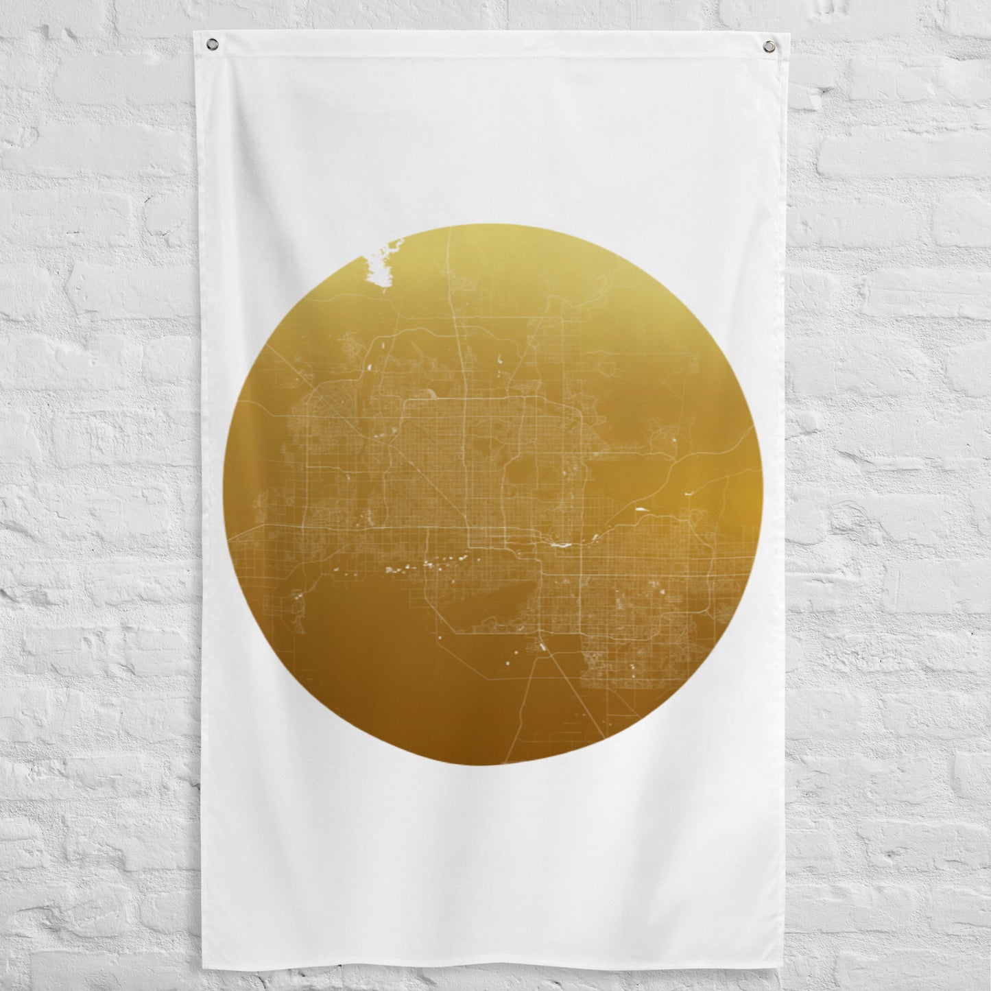 Phoenix Gold on White Flag Map