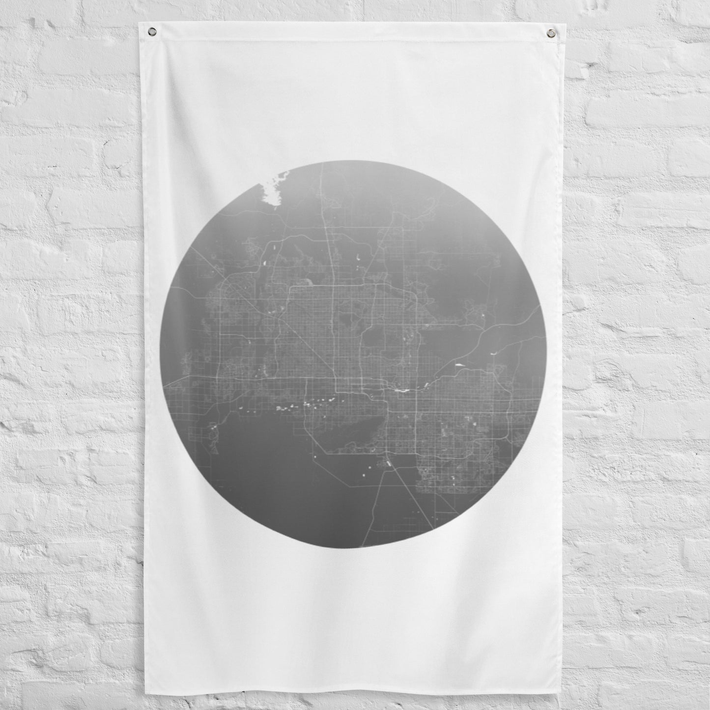 Phoenix Silver on White Flag Map