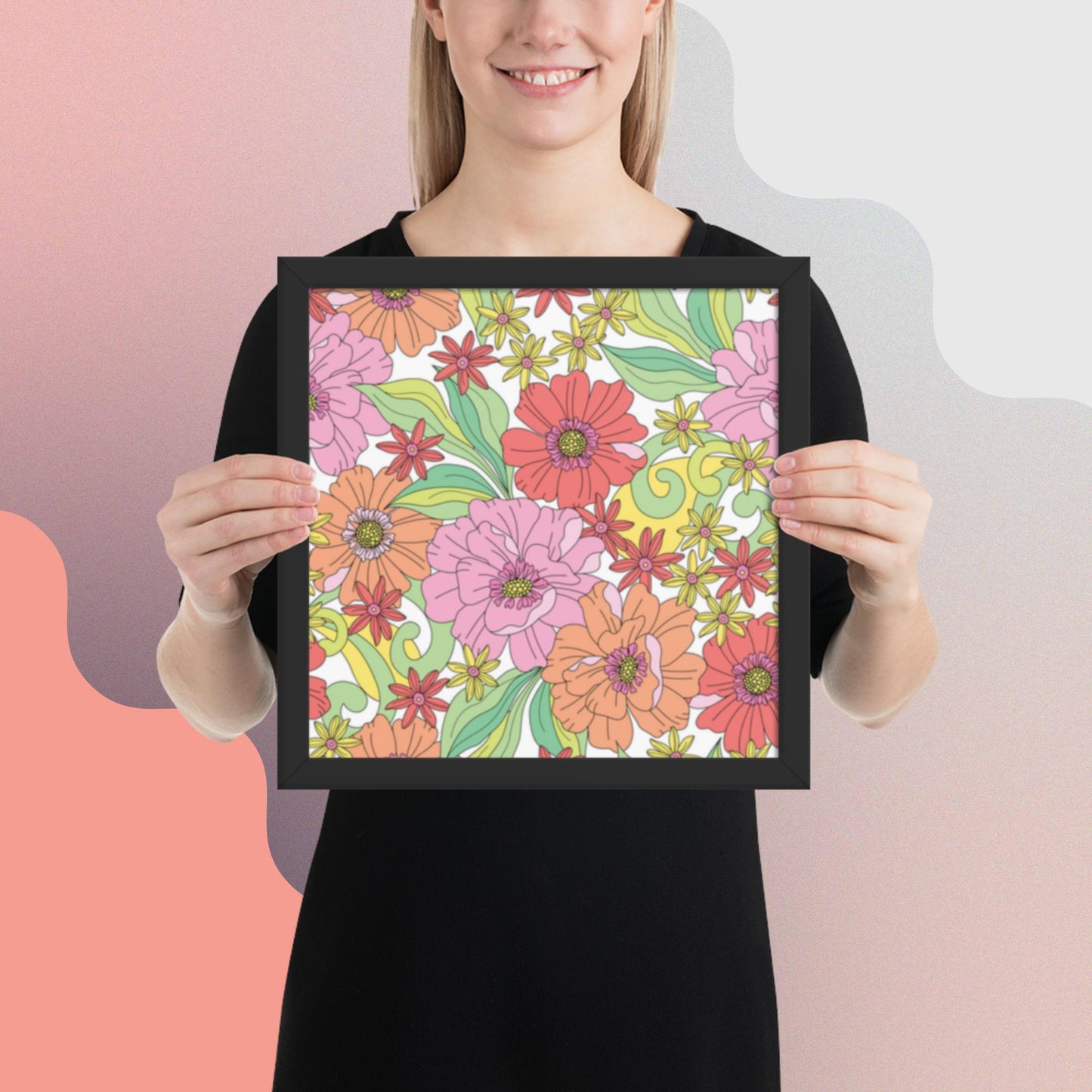 Pattern Art Framed Poster 7