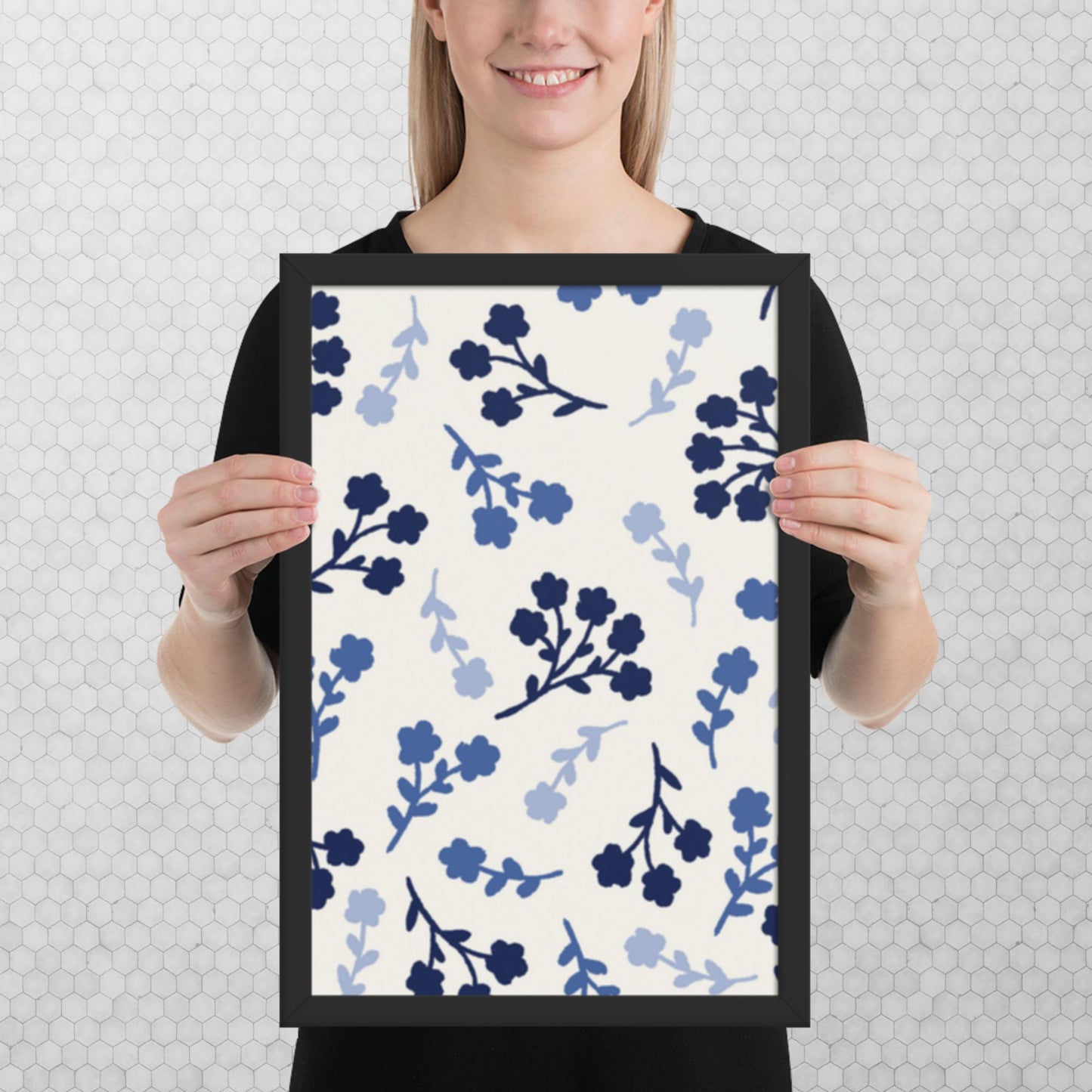 Pattern Art Framed Poster 57