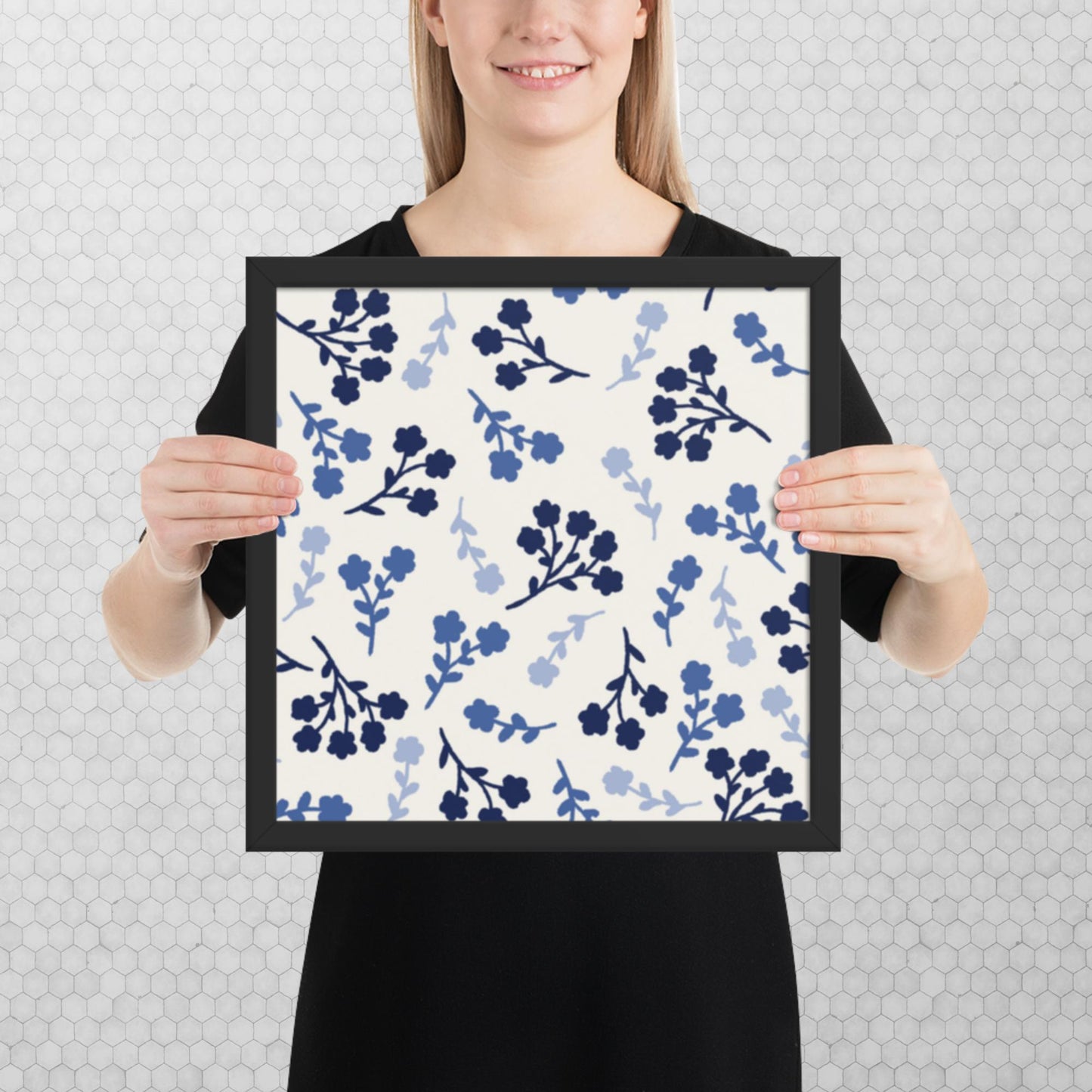 Pattern Art Framed Poster 57