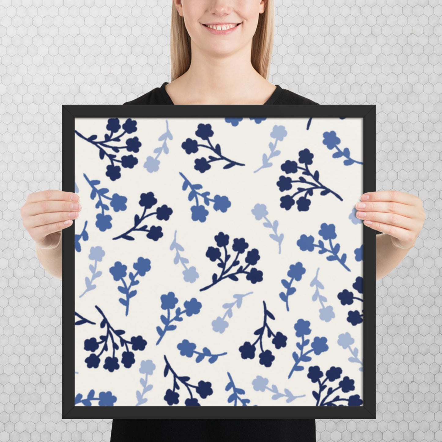 Pattern Art Framed Poster 57