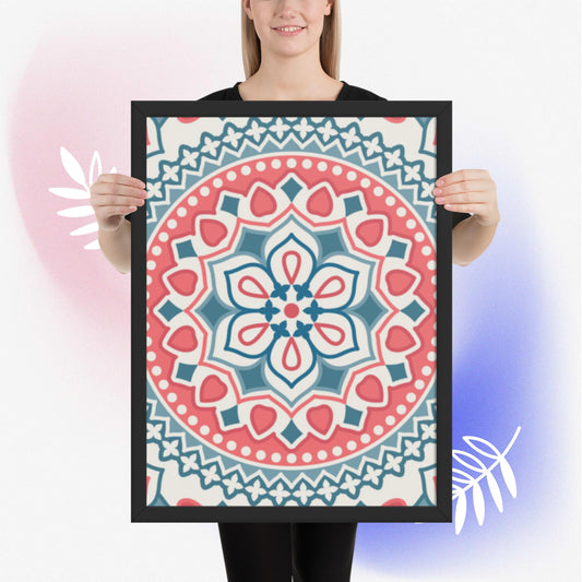 Pattern Art Framed Poster 34