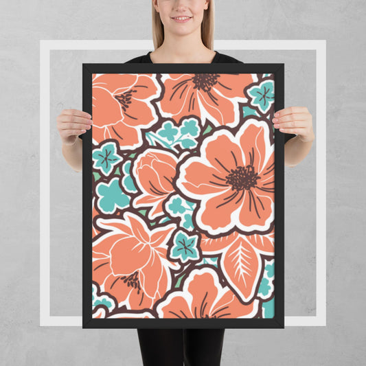 Pattern Art Framed Poster 37