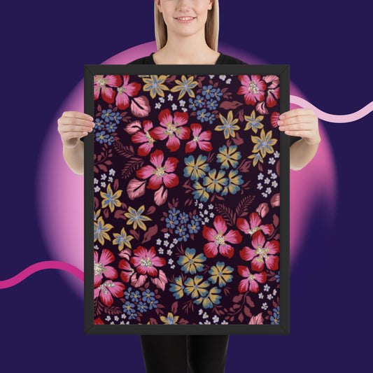 Pattern Art Framed Poster 39
