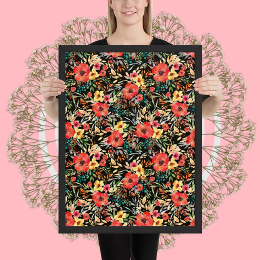 Pattern Art Framed Poster 44