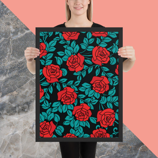 Pattern Art Framed Poster 49