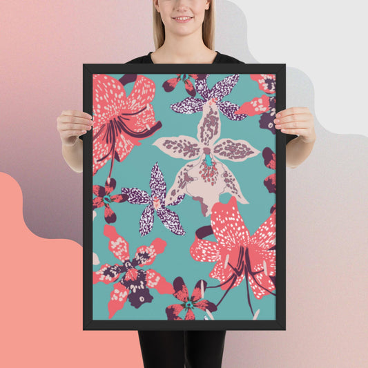 Pattern Art Framed Poster 60