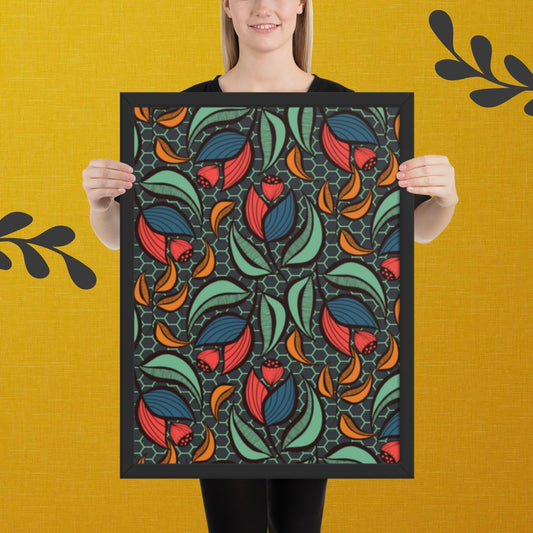 Pattern Art Framed Poster 65