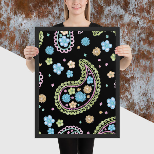Pattern Art Framed Poster 69
