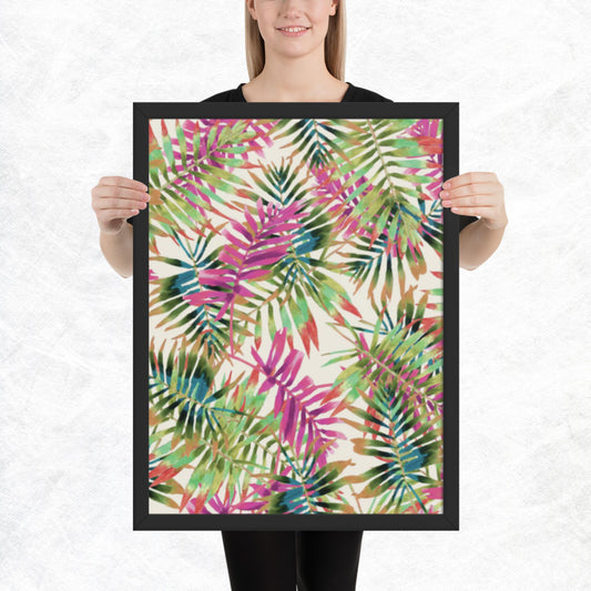 Pattern Art Framed Poster 77