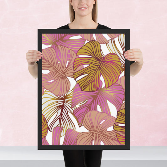 Pattern Art Framed Poster 88