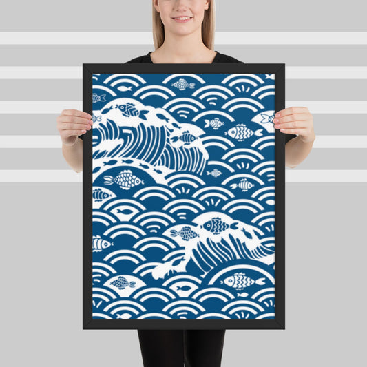 Pattern Art Framed Poster 92