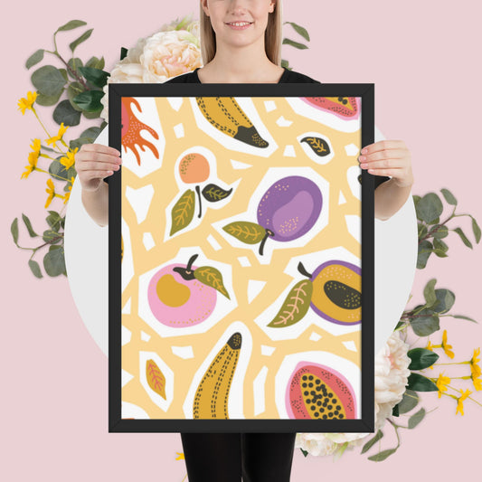 Pattern Art Framed Poster 96