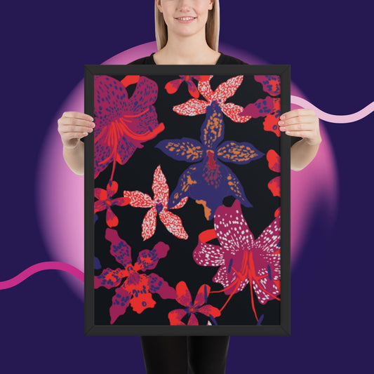 Pattern Art Framed Poster 98