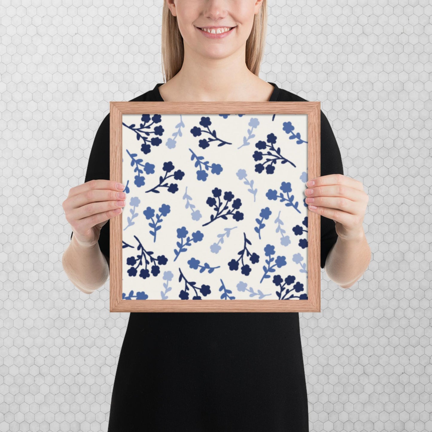 Pattern Art Framed Poster 57