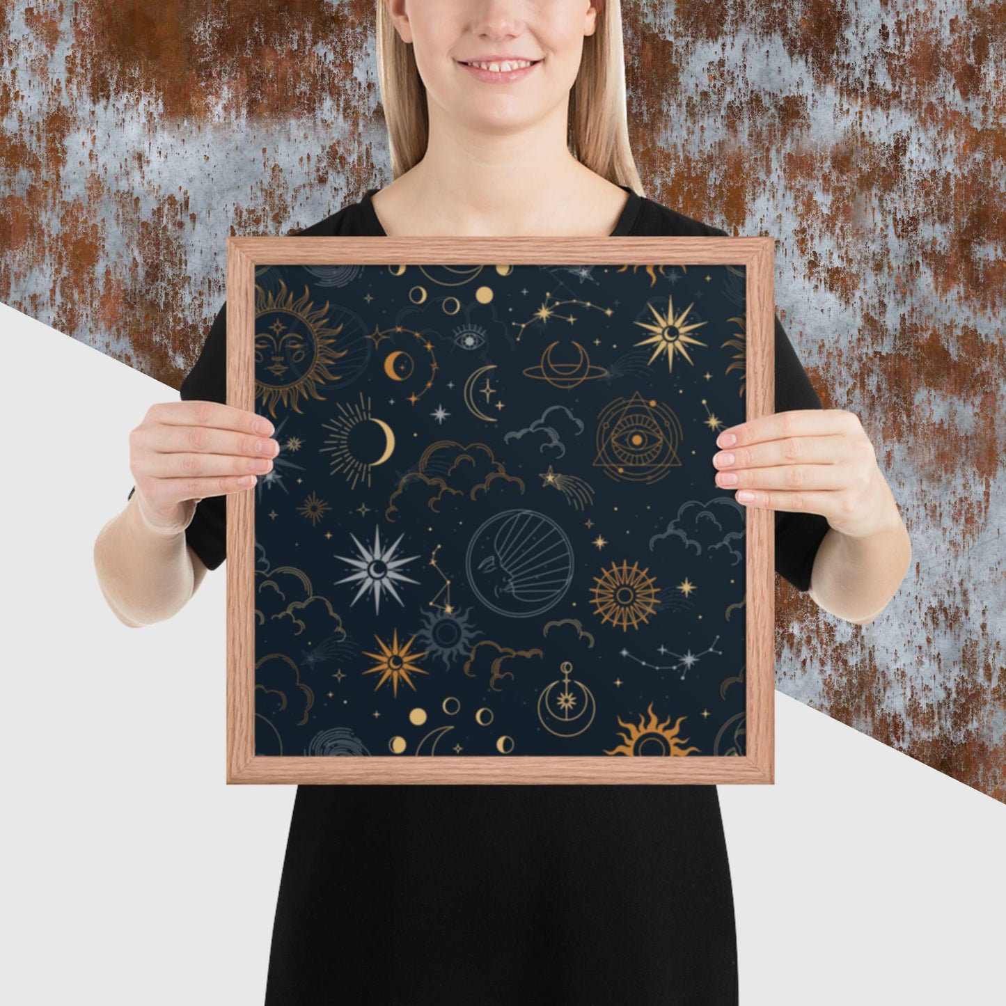 Pattern Art Framed Poster 19