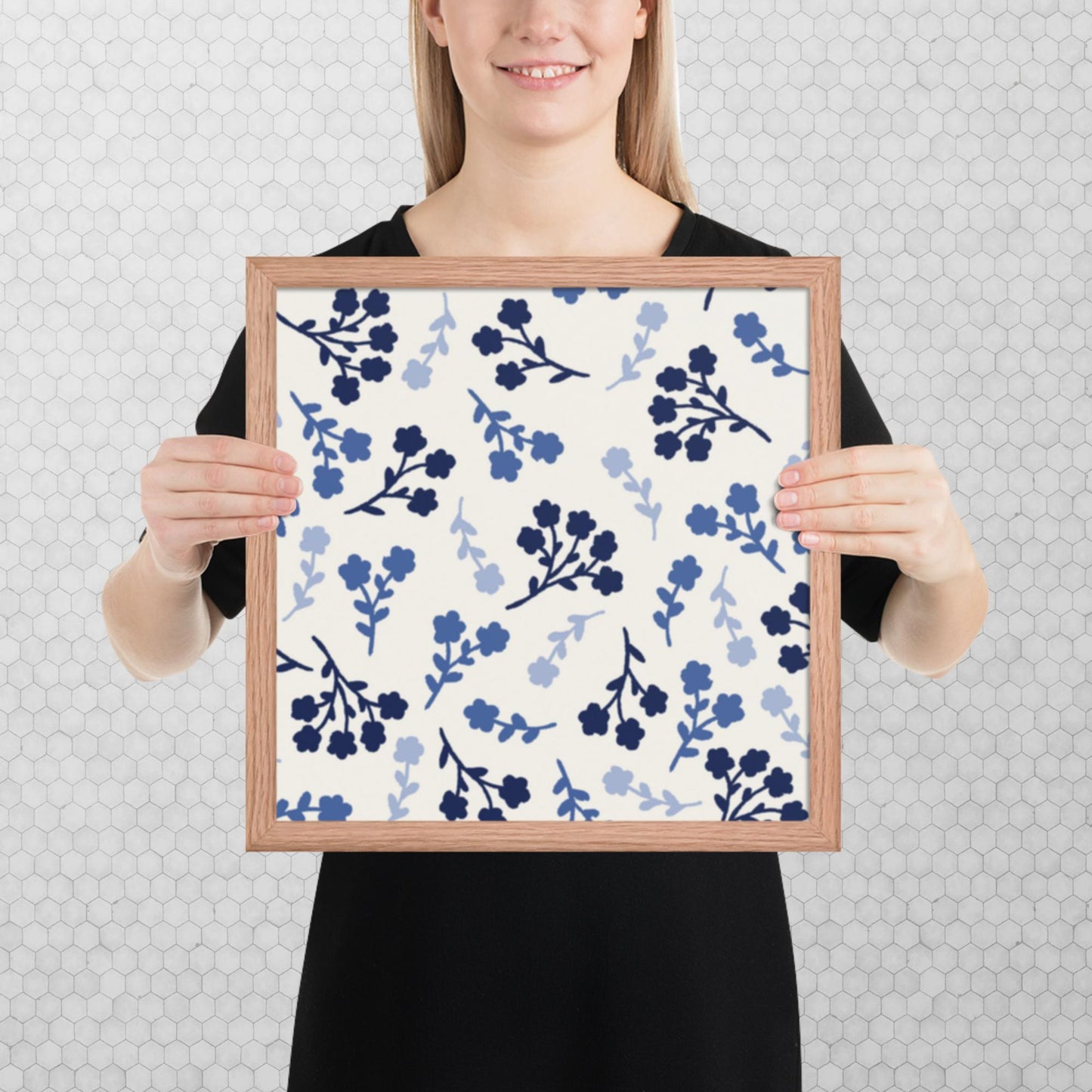 Pattern Art Framed Poster 57