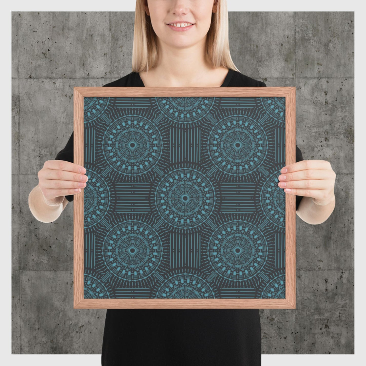 Pattern Art Framed Poster 24