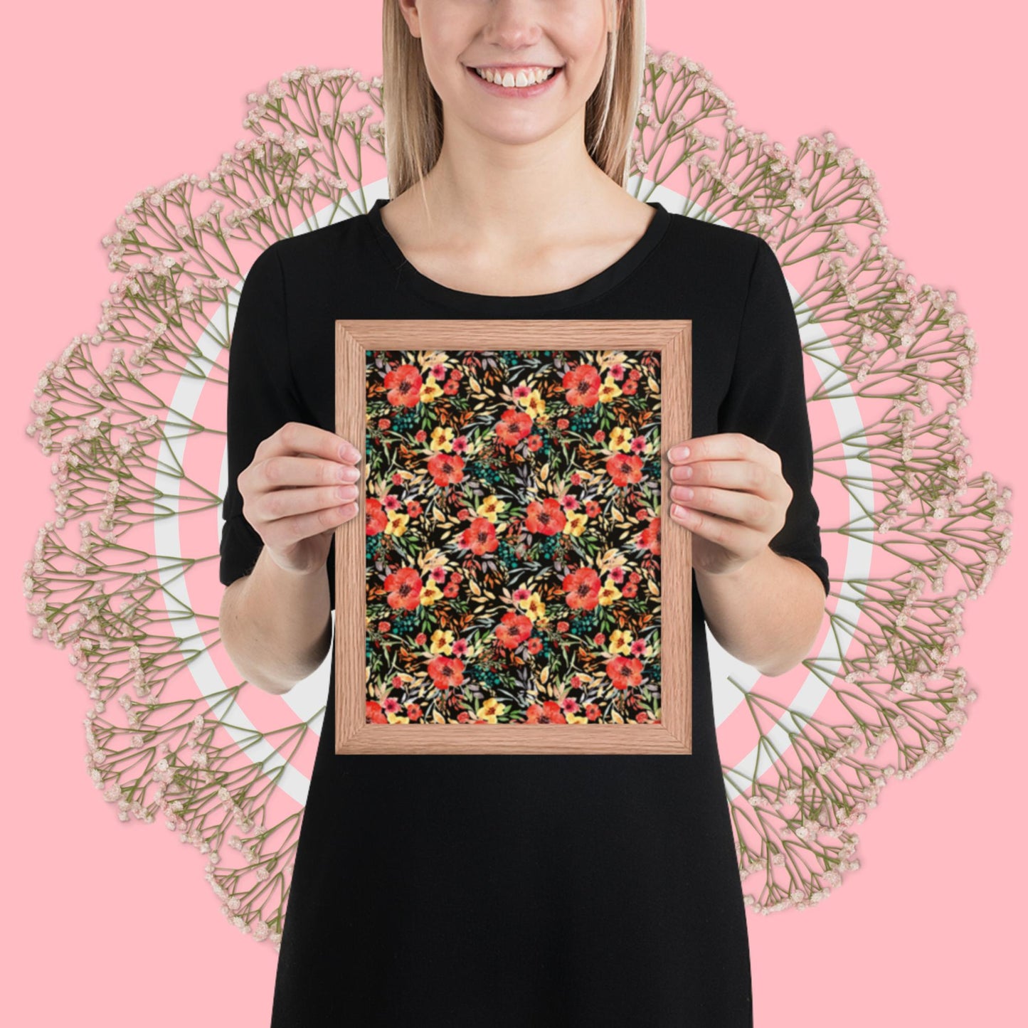 Pattern Art Framed Poster 44