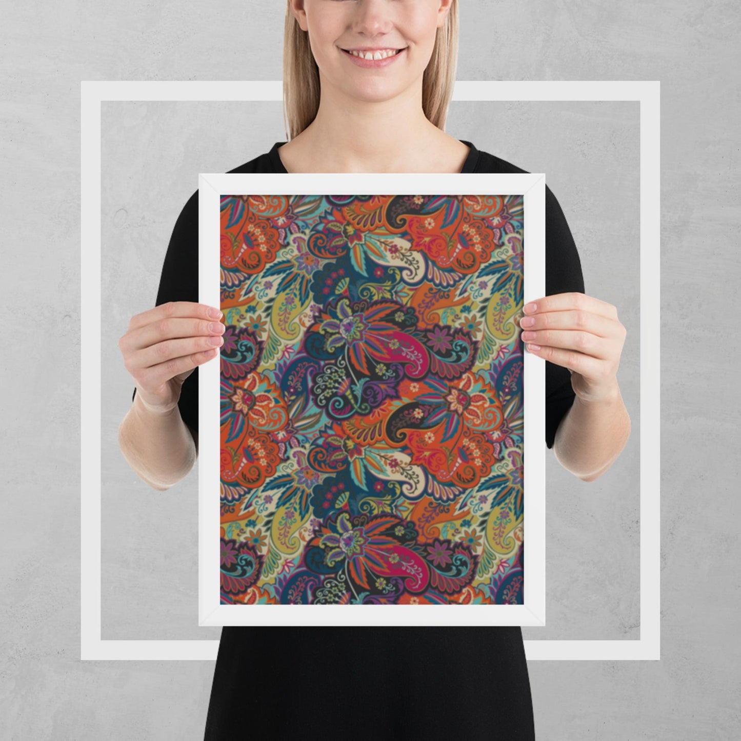 Pattern Art Framed Poster 8