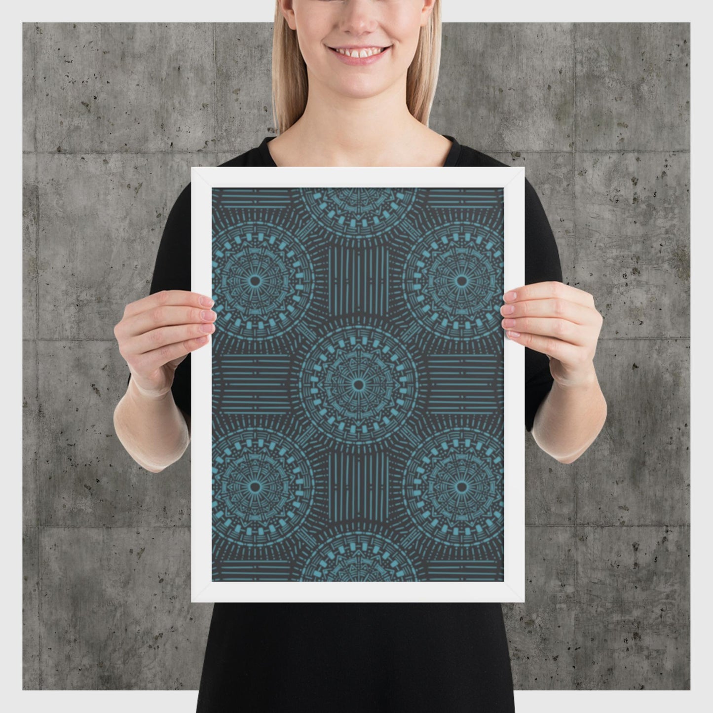 Pattern Art Framed Poster 24