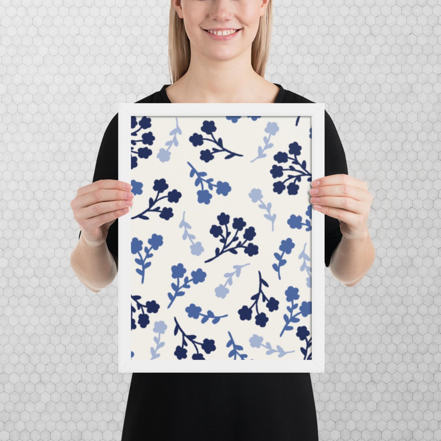 Pattern Art Framed Poster 57