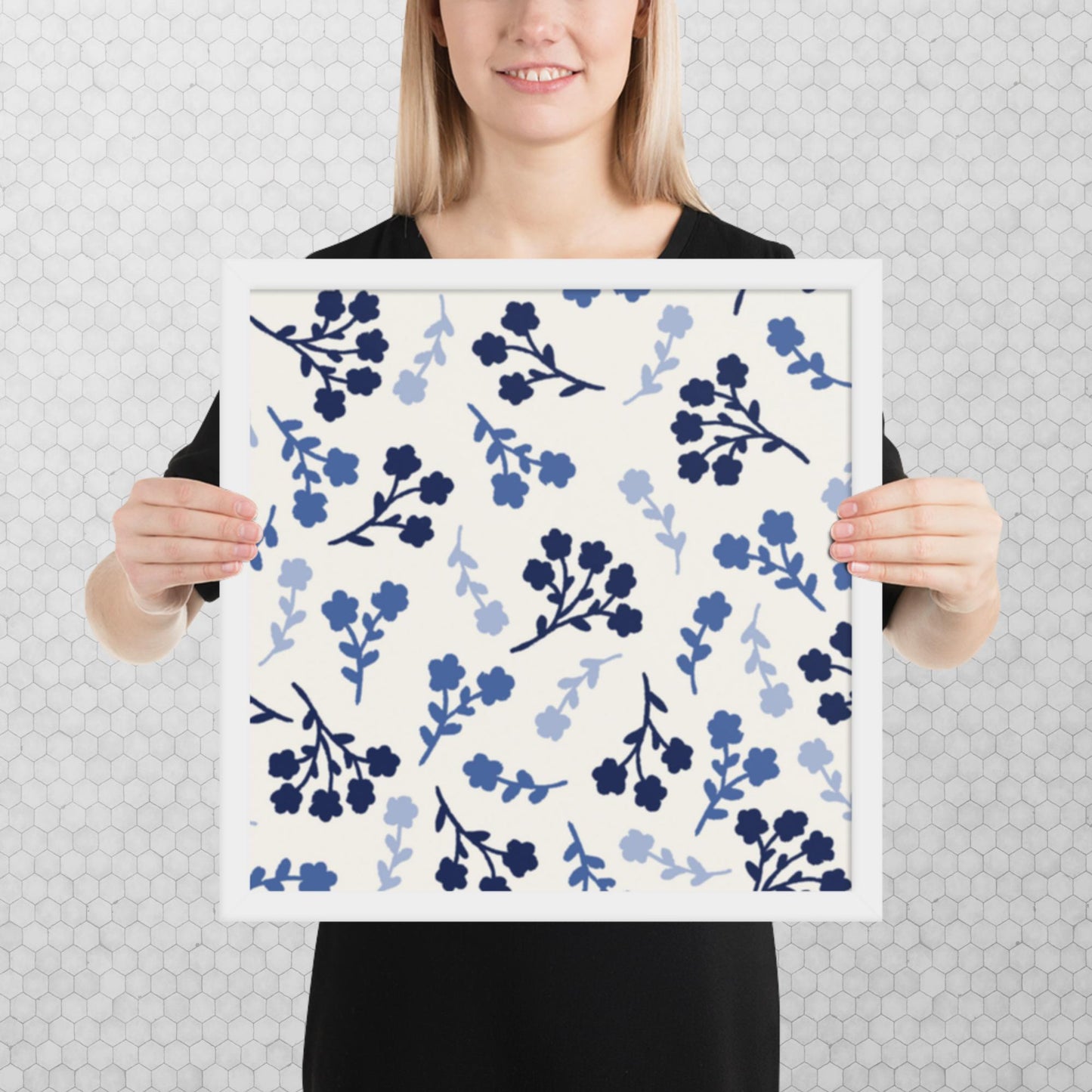 Pattern Art Framed Poster 57