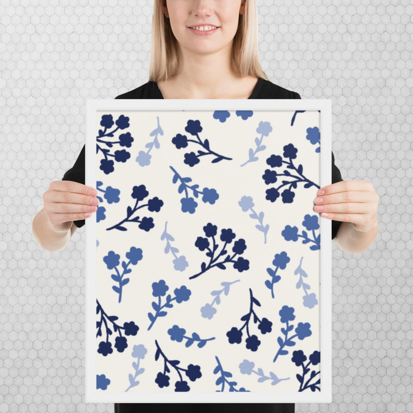 Pattern Art Framed Poster 57