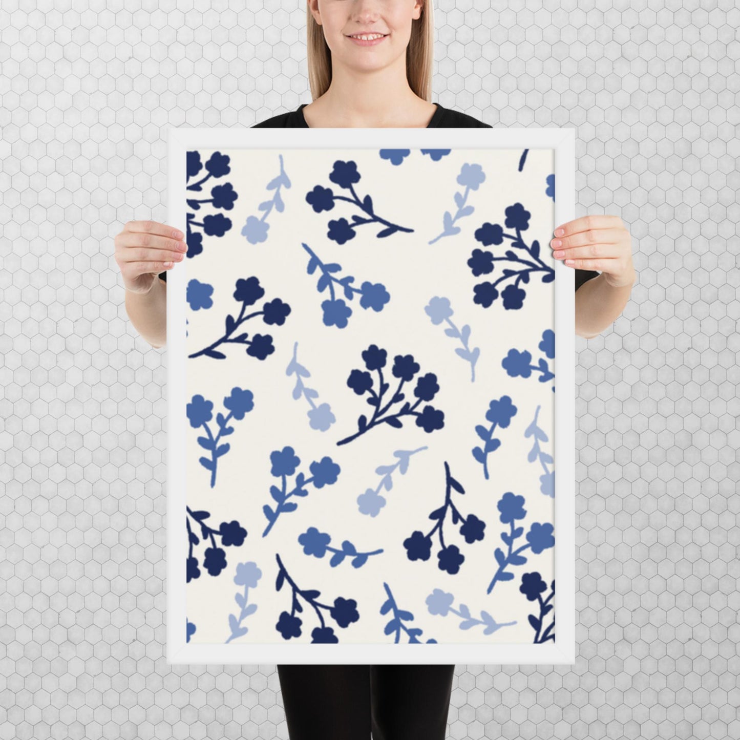 Pattern Art Framed Poster 57