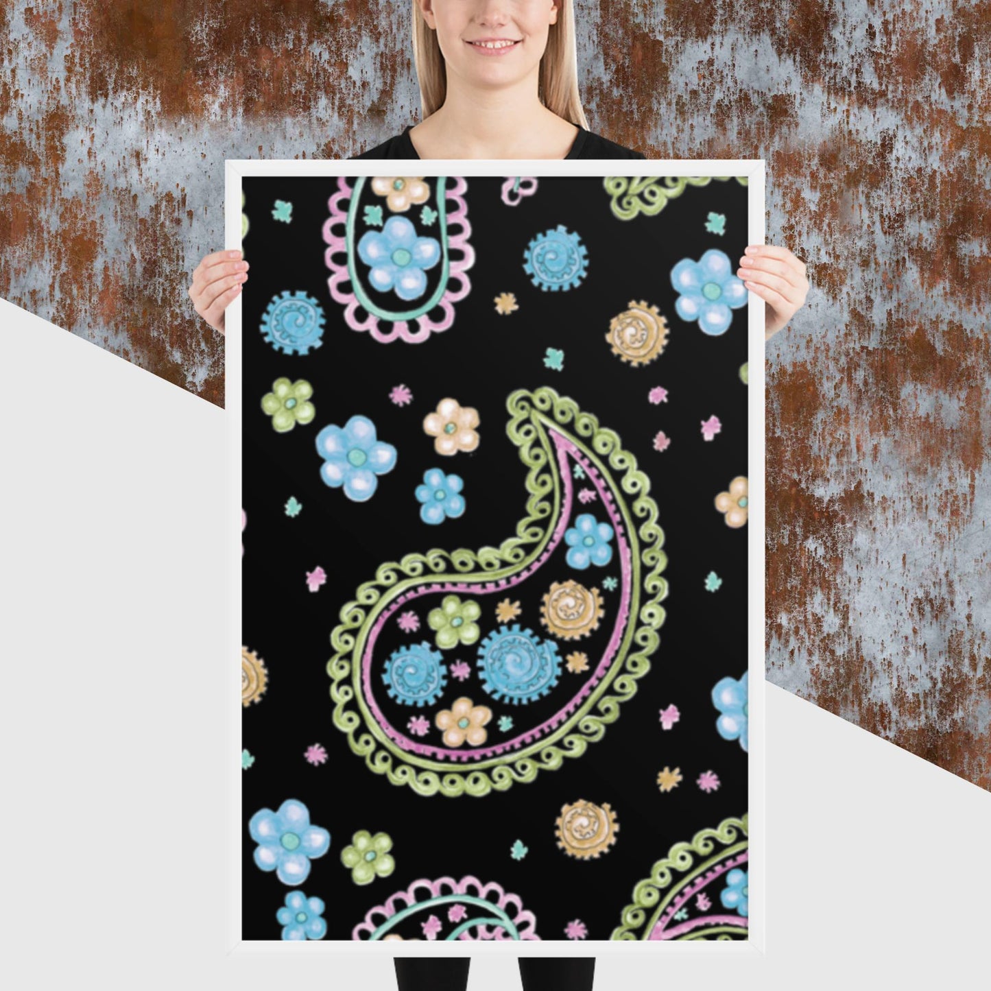Pattern Art Framed Poster 69