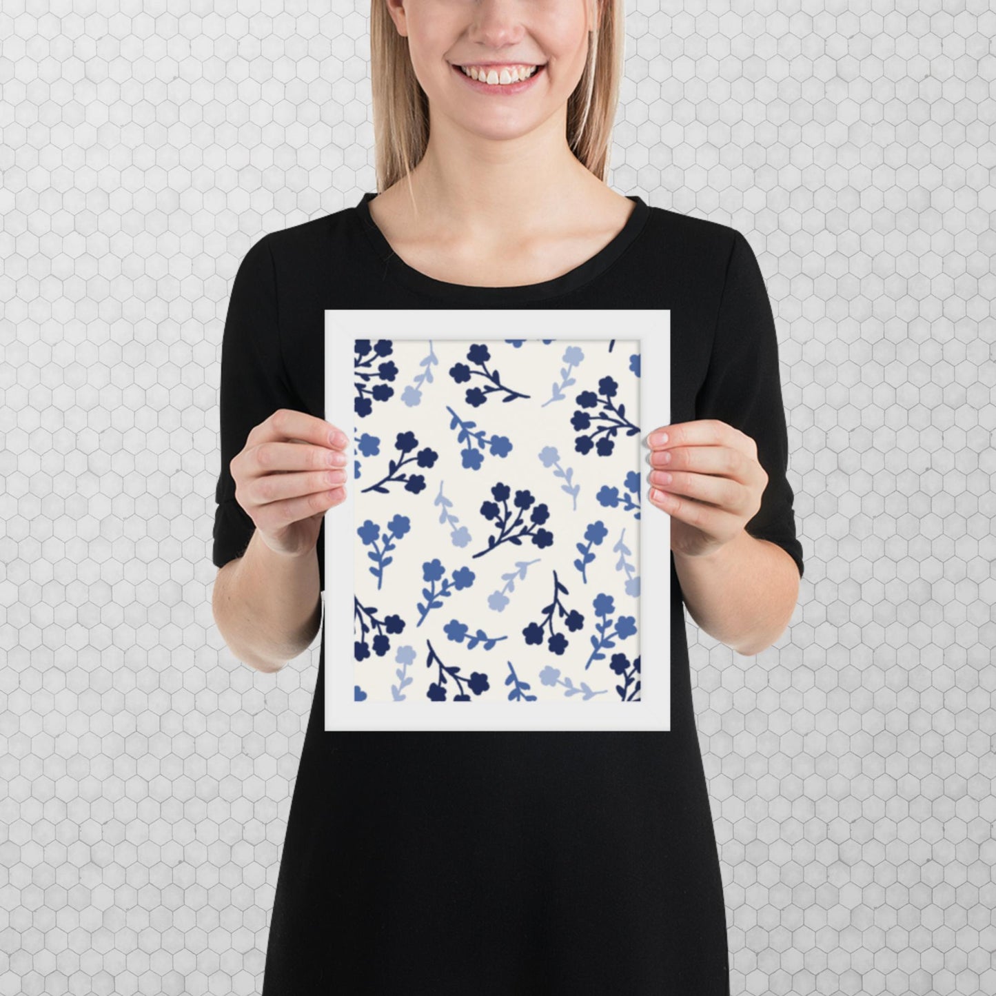 Pattern Art Framed Poster 57