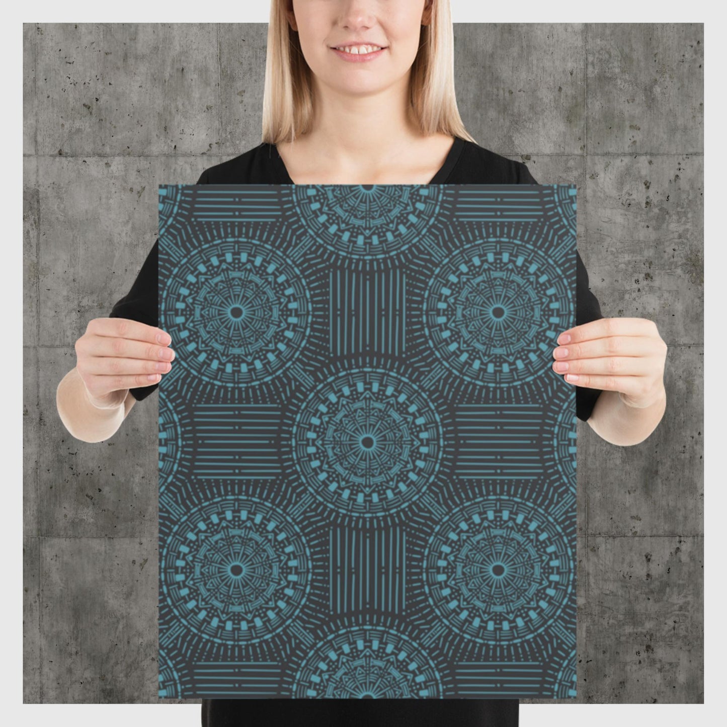Pattern Art Paper Poster 24