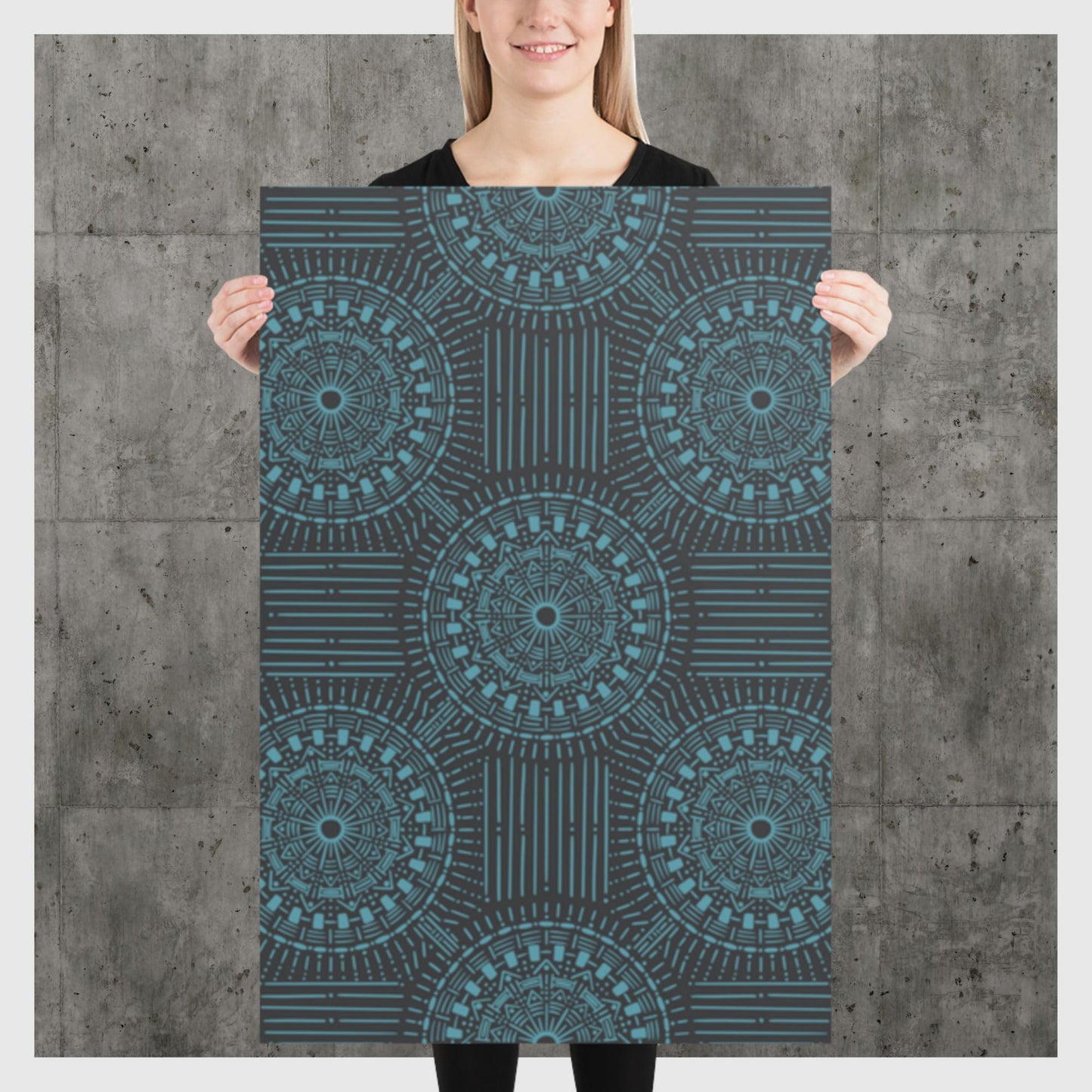 Pattern Art Paper Poster 24