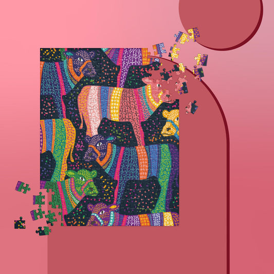 Pattern Art Jigsaw Puzzle Poster 76