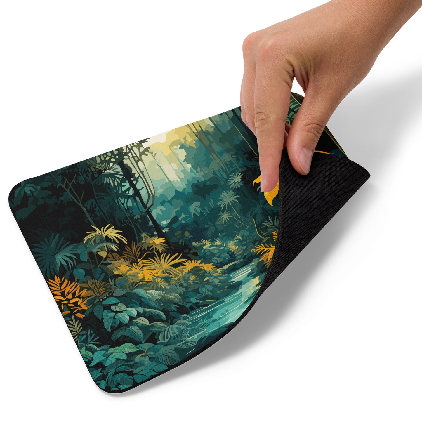 The Depths of a Rainforest Mouse Pad