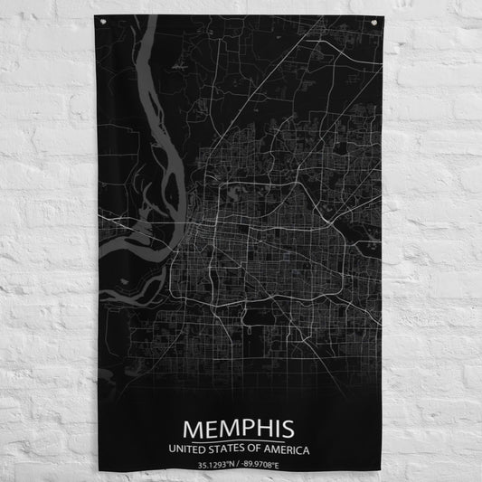 Memphis Black Flag Map